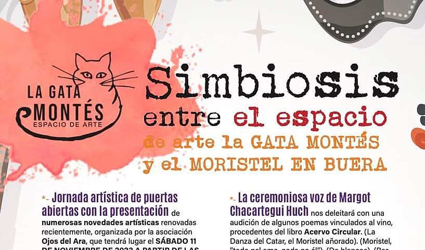 Symbiosis: Art and Moristel Wine Day at La Gata Montés de Buera